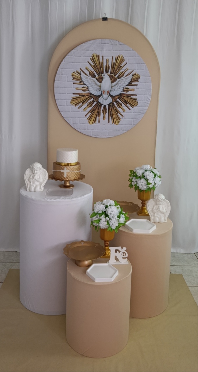 Kit Bronze Batizado/Romano - Lucimeire Biscola 