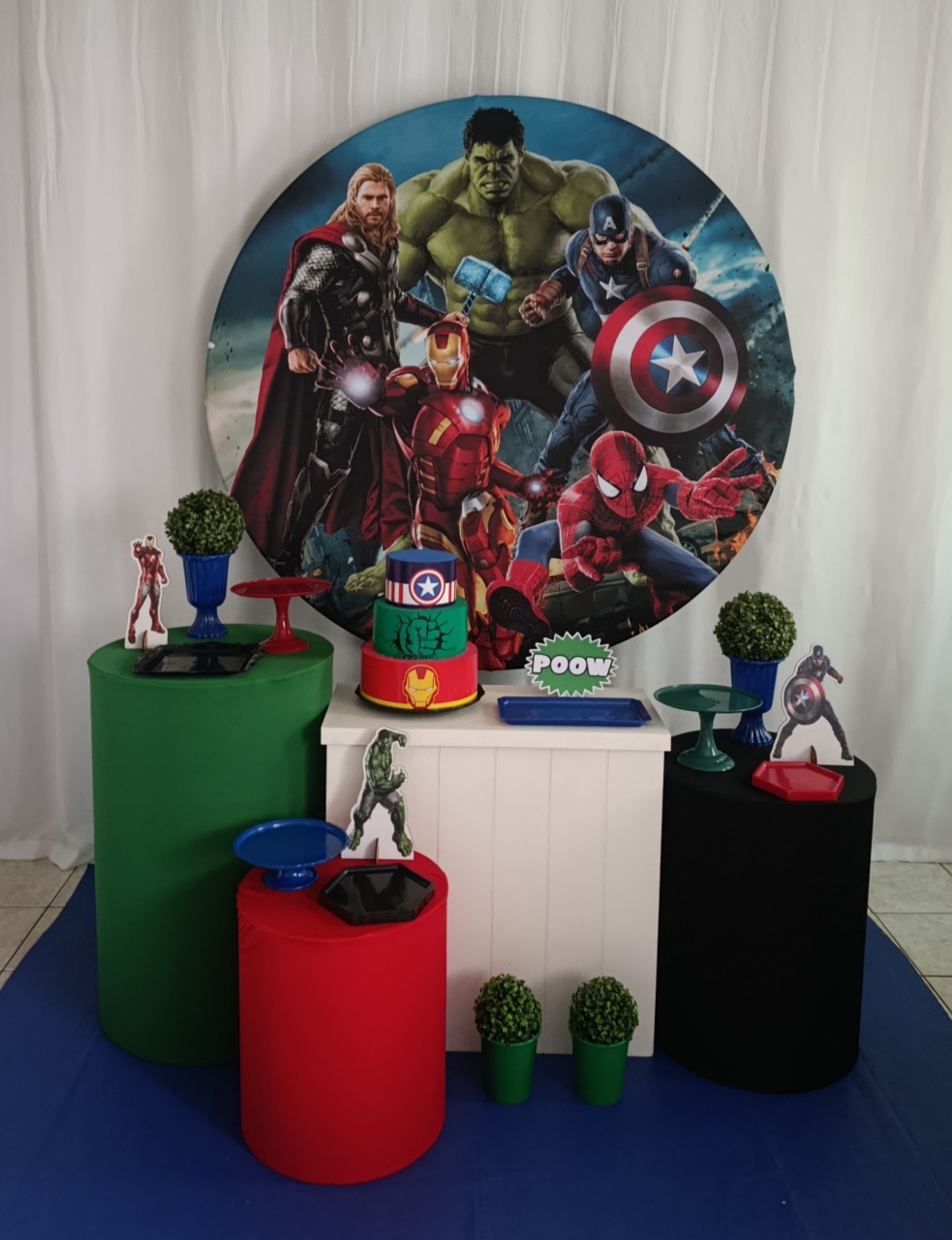 Kit Prata Vingadores  - Lucimeire Biscola 