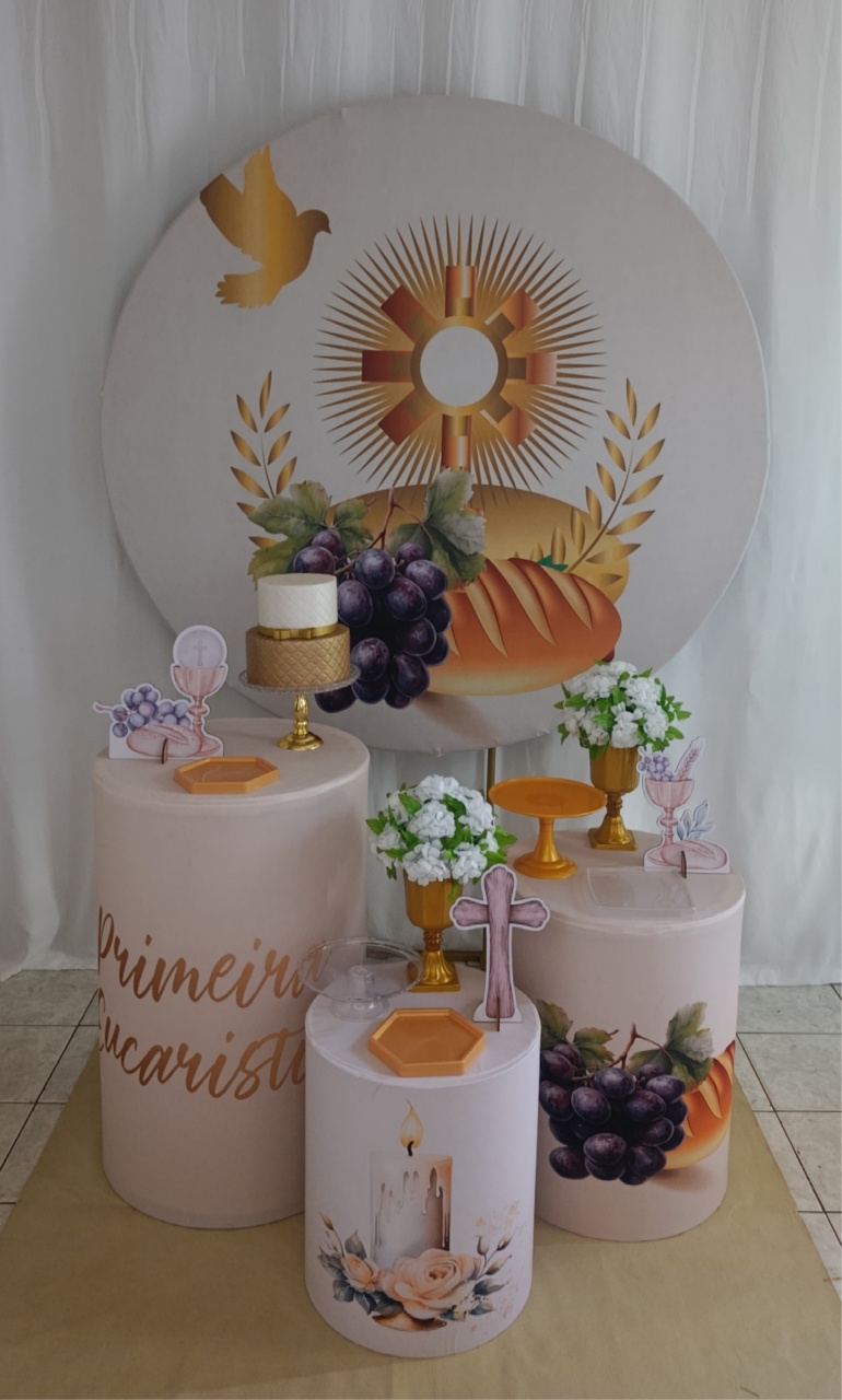 Kit Bronze Eucaristia - Lucimeire Biscola 