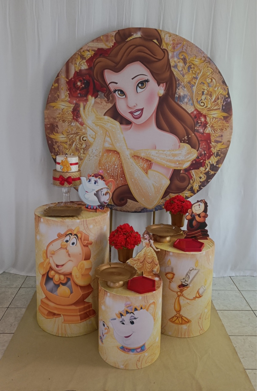 Kit Bronze Bela E A Fera - Lucimeire Biscola 