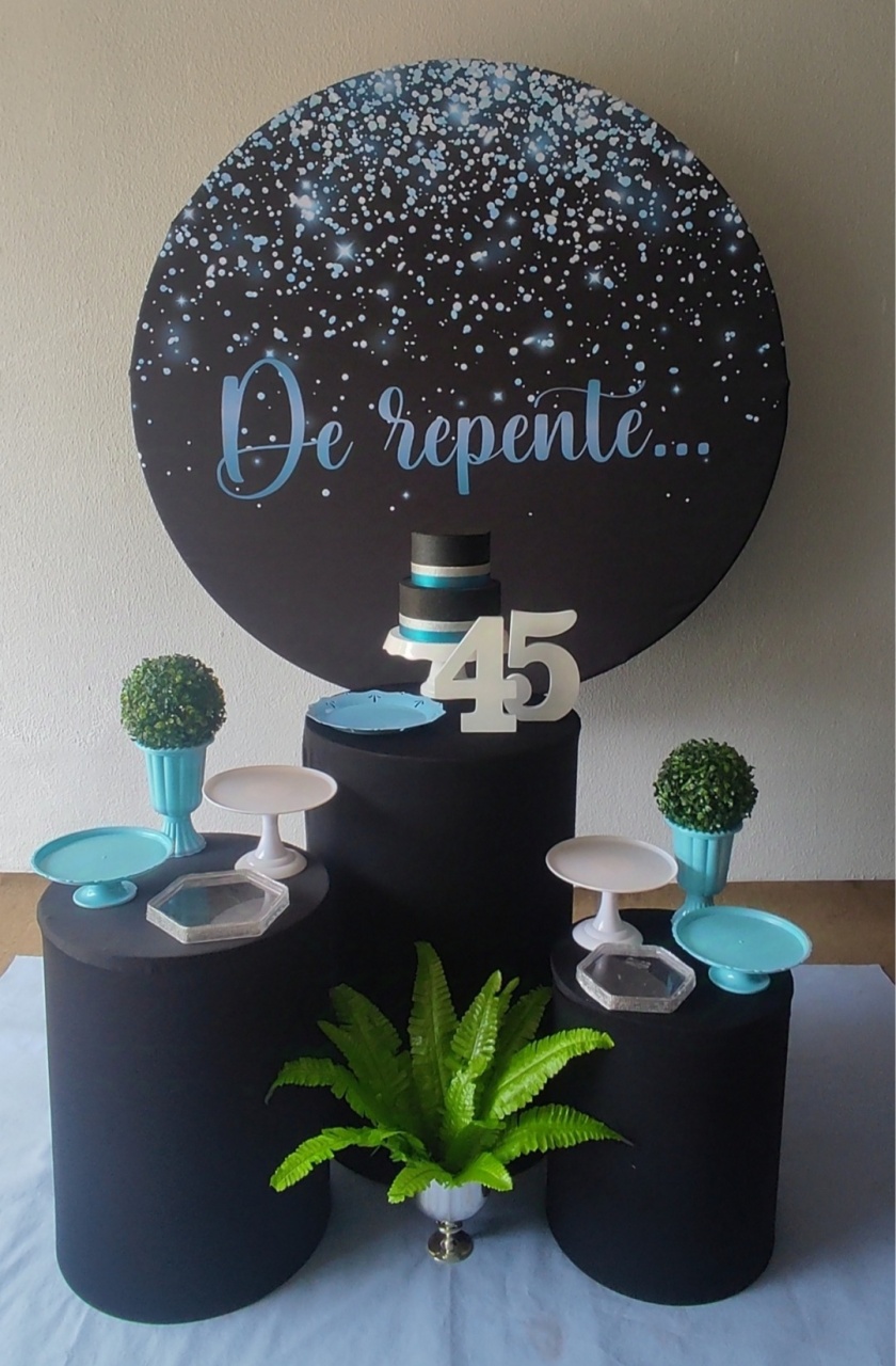 Kit Bronze de Repente/Azul E Preto - Lucimeire Biscola 