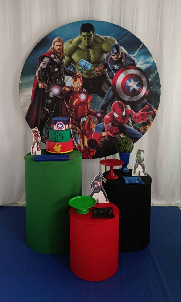 Kit Bronze Vingadores - Lucimeire Biscola 