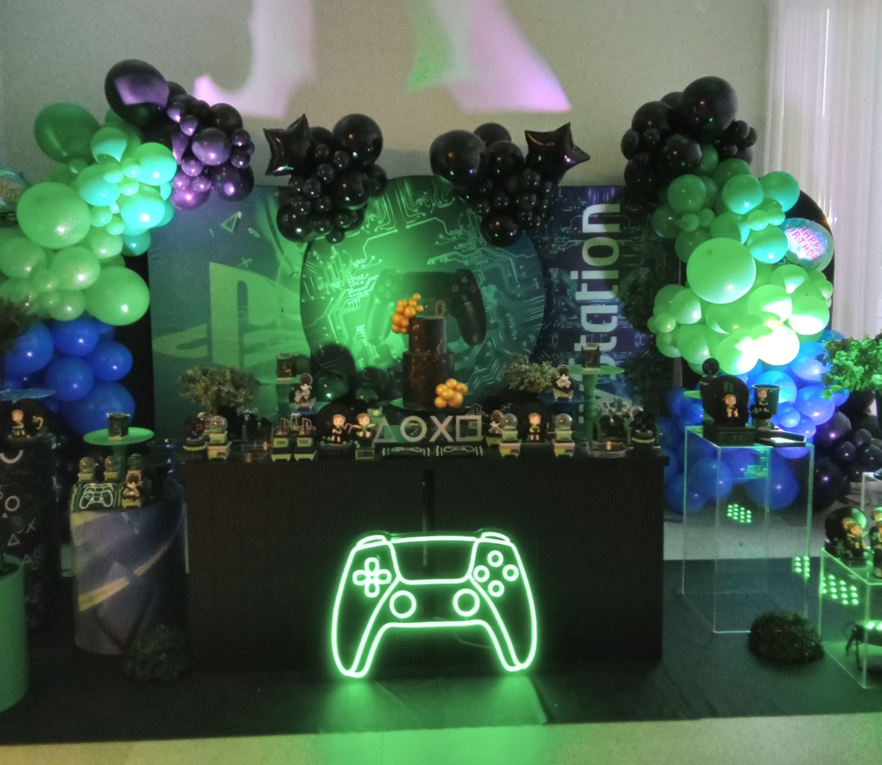 Gamer Decor1 - Cenário Mágico Festa