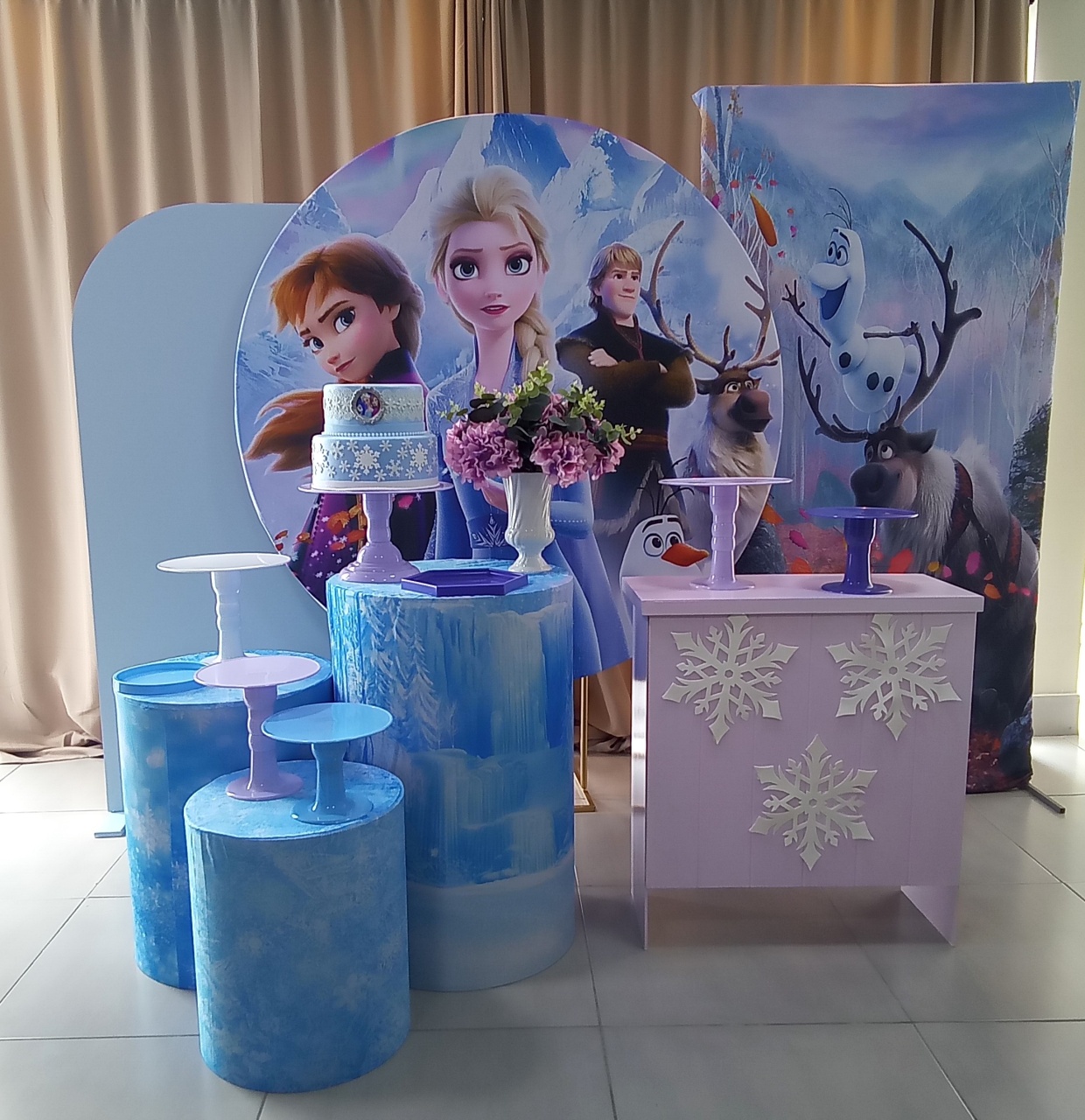 Frozen Decor - Cenário Mágico Festa