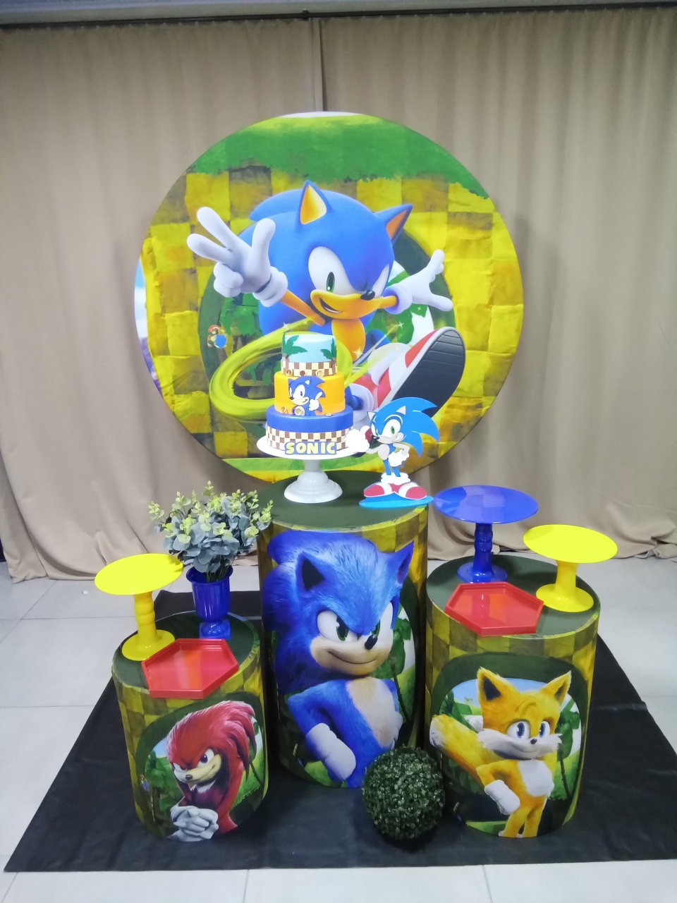 Sonic 1 A - Cenário Mágico Festa