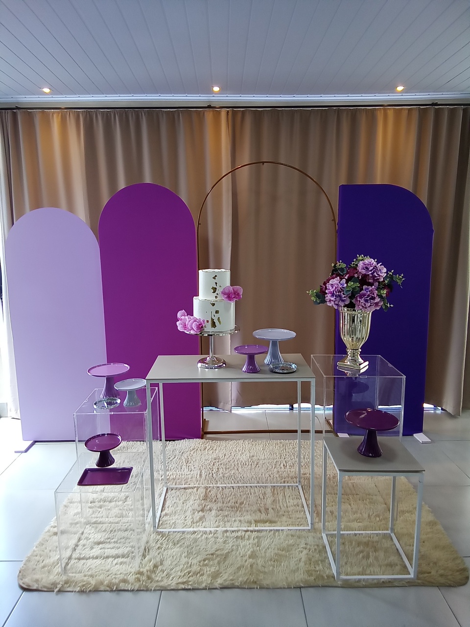 Lilas E Roxo 9 - Cenário Mágico Festa