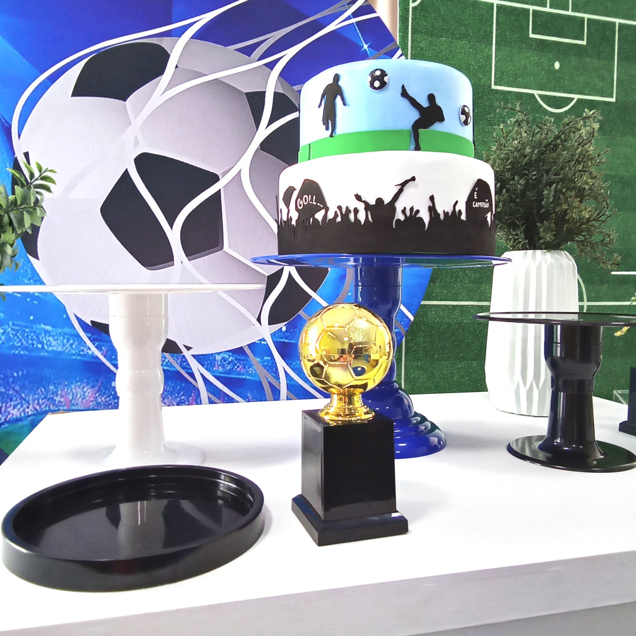 Futebol Decor 2 Detalhe 2 - Cenário Mágico Festa