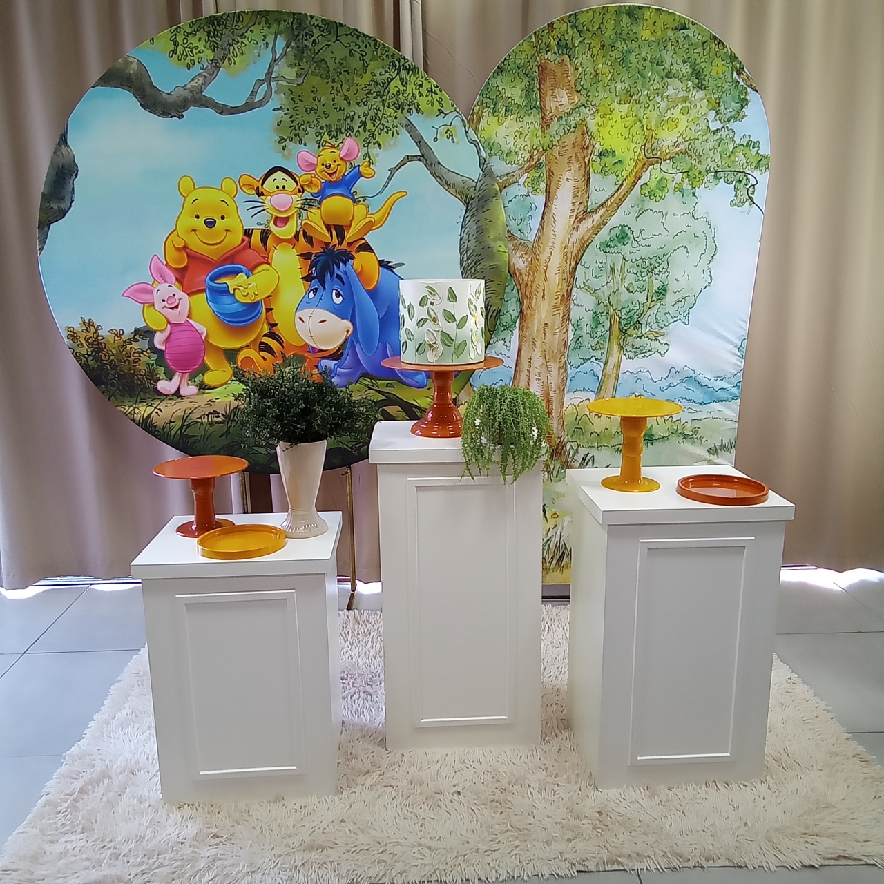 Ursinho Pooh 7 - Cenário Mágico Festa