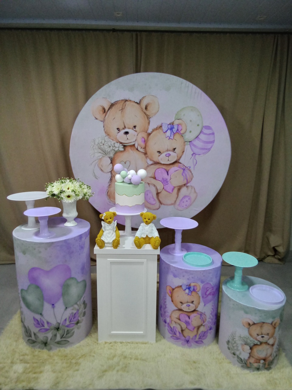 Verde E Lilas 2 - Cenário Mágico Festa