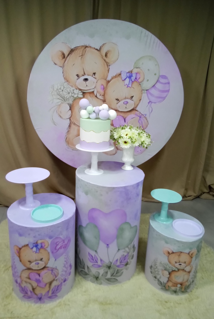 Verde E Lilas 1 - Cenário Mágico Festa