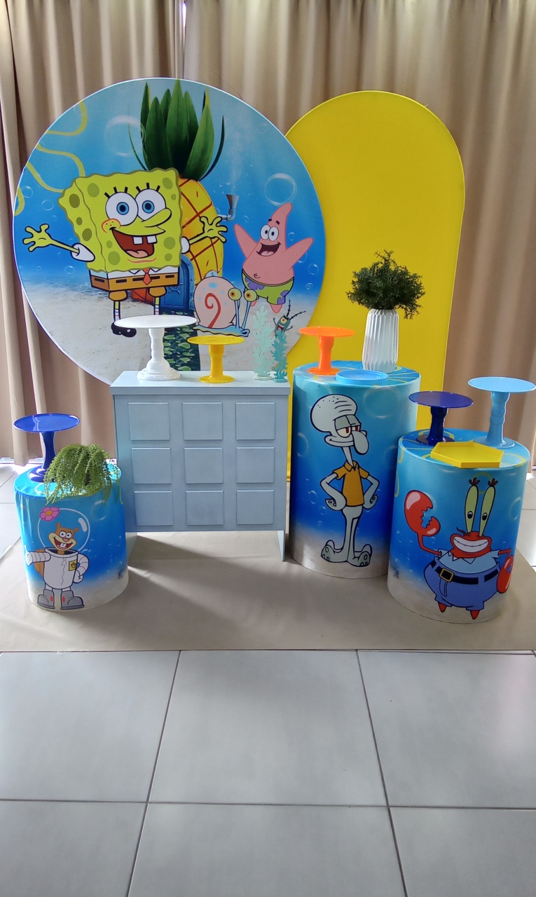 Bob Esponja 3 - Cenário Mágico Festa