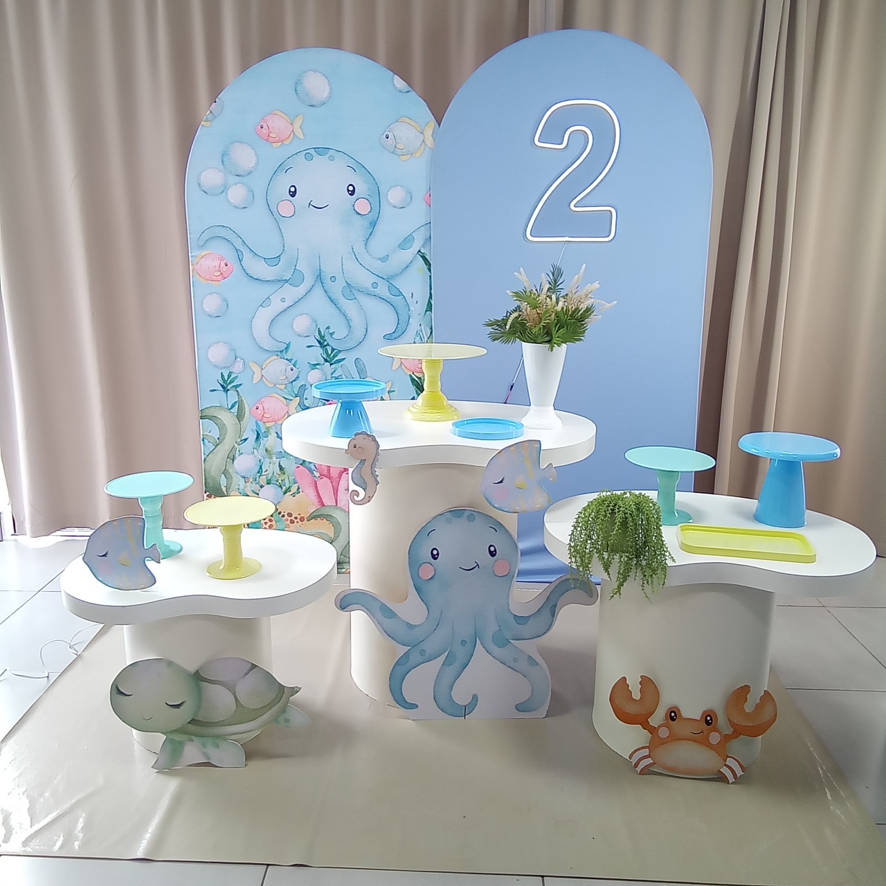 Fundo Do Mar   5  - Cenário Mágico Festa