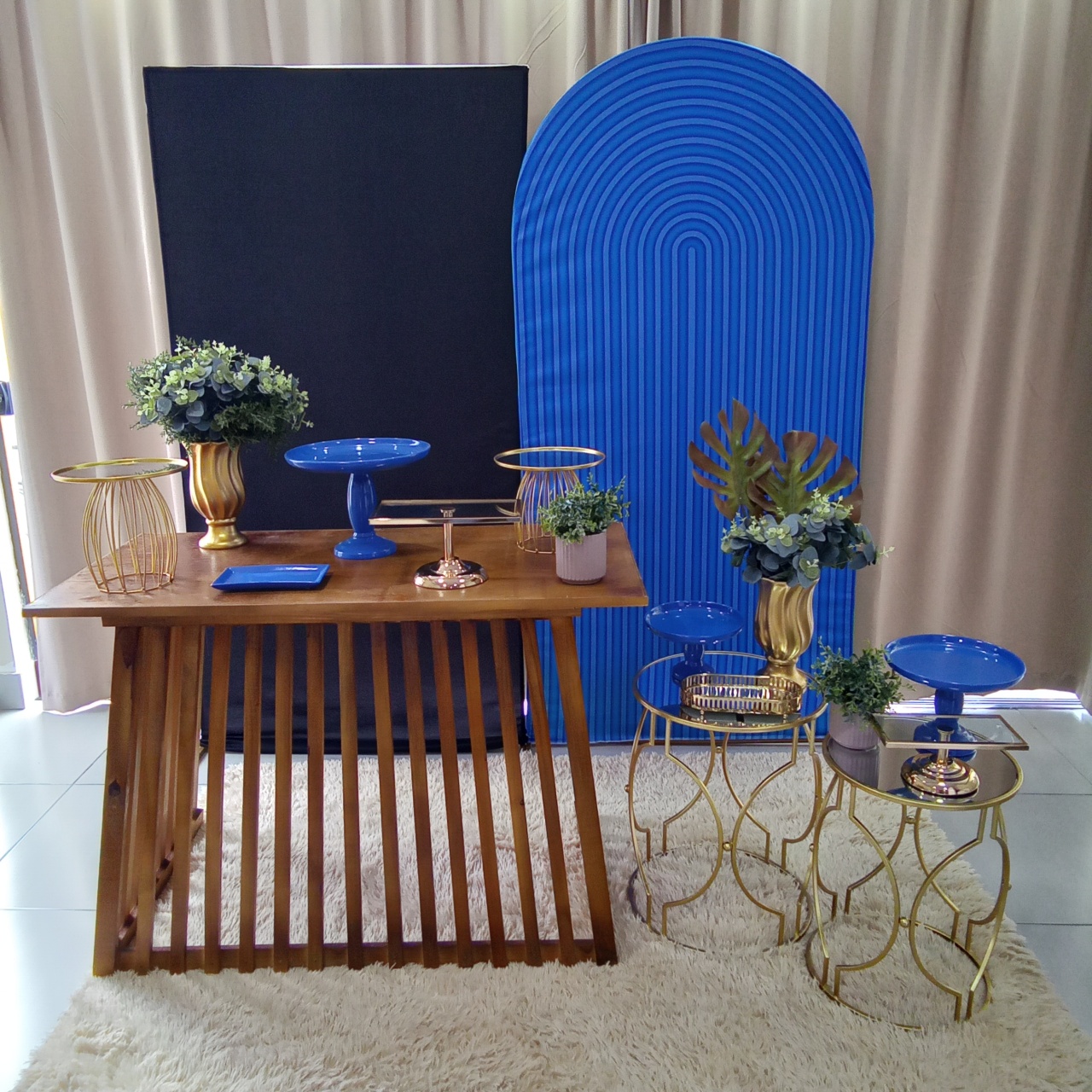 Azul Boho 9 - Cenário Mágico Festa