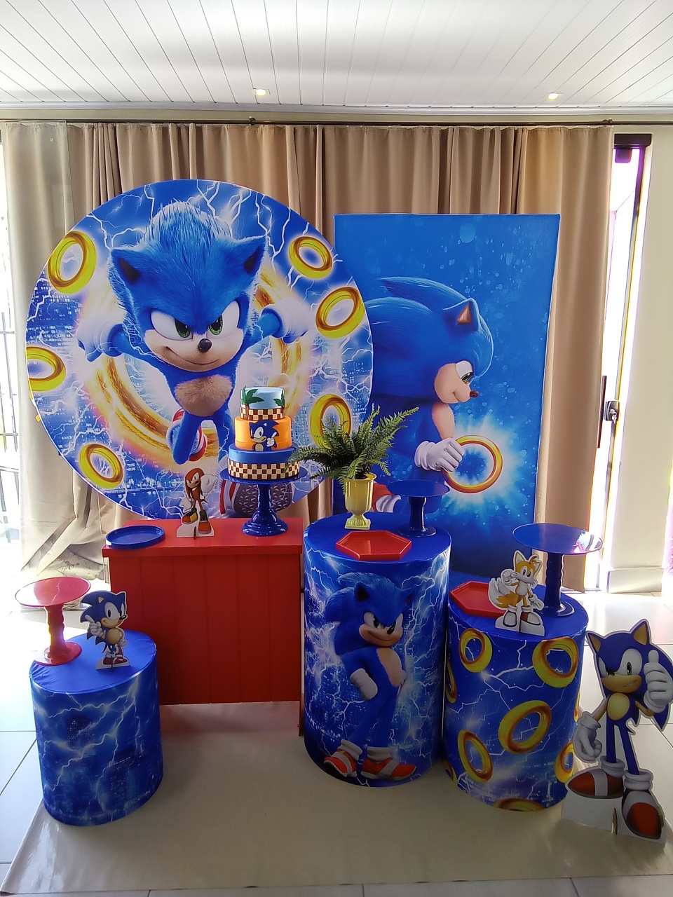 Sonic 3 - Cenário Mágico Festa