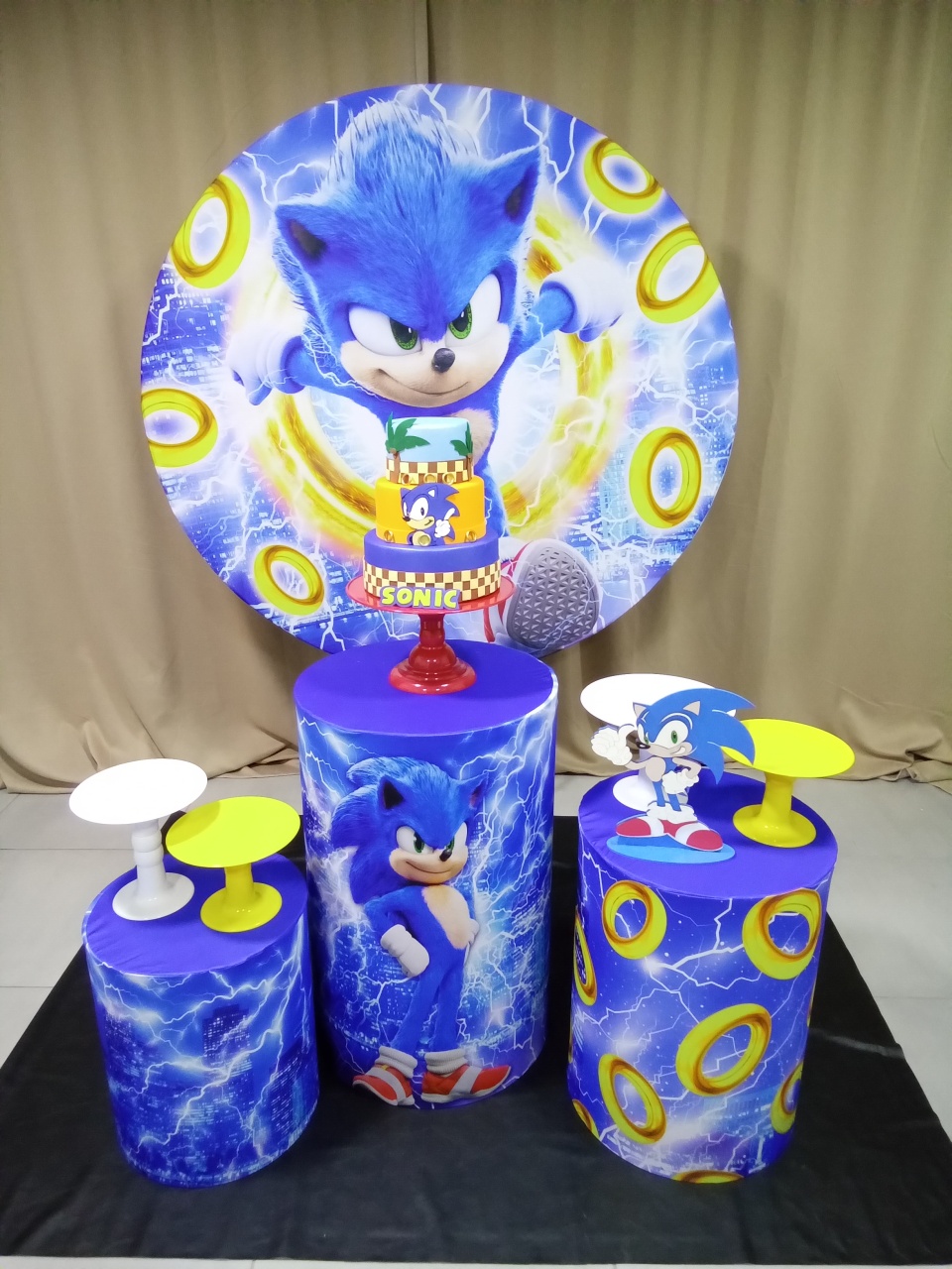 Sonic 1 - Cenário Mágico Festa