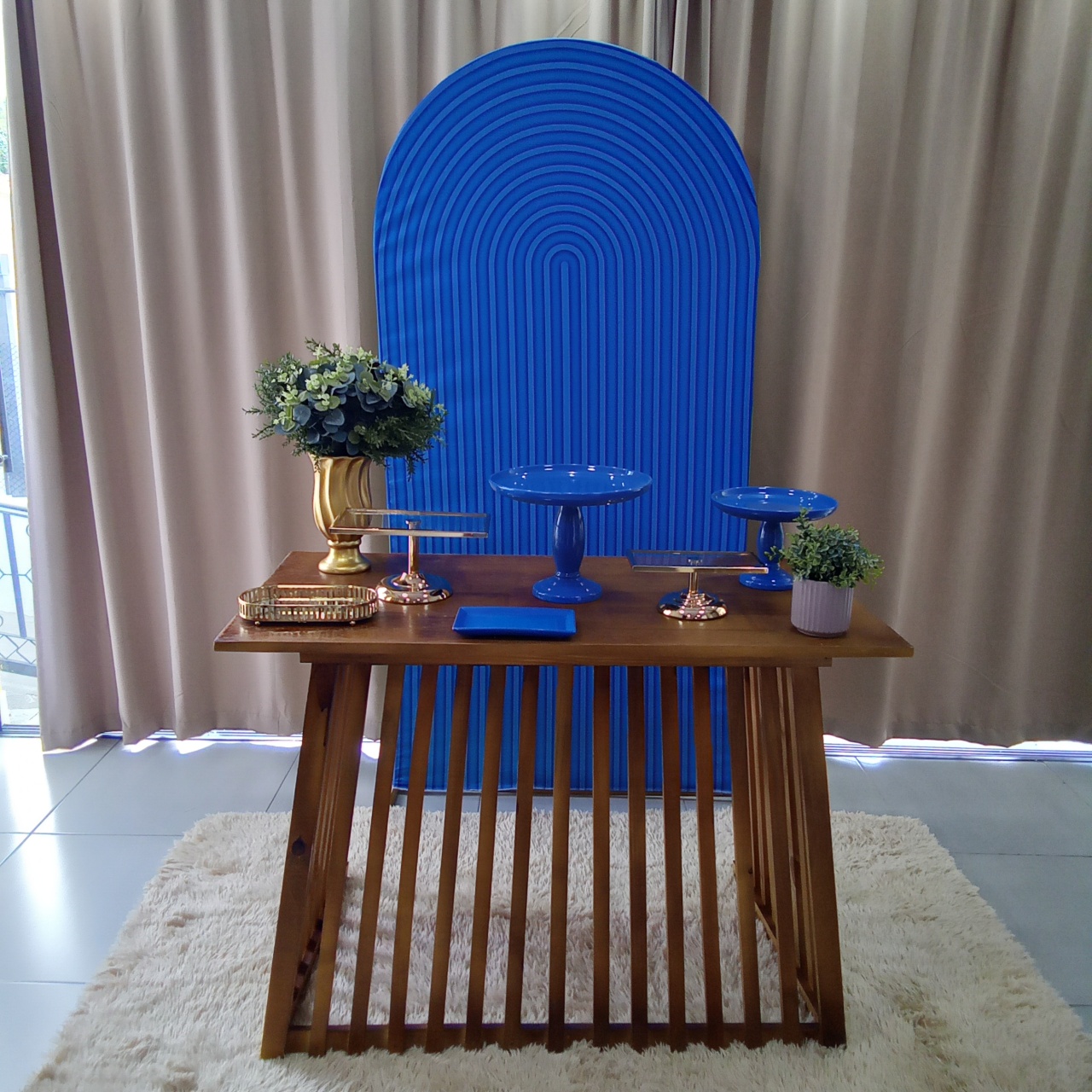 Azul Boho 11 - Cenário Mágico Festa
