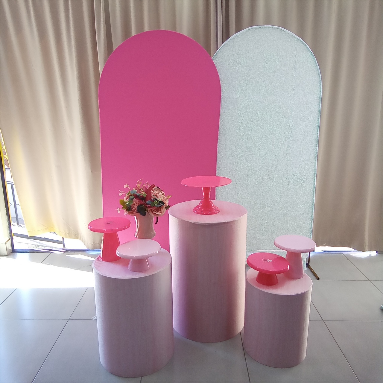 Rosa - Cenário Mágico Festa