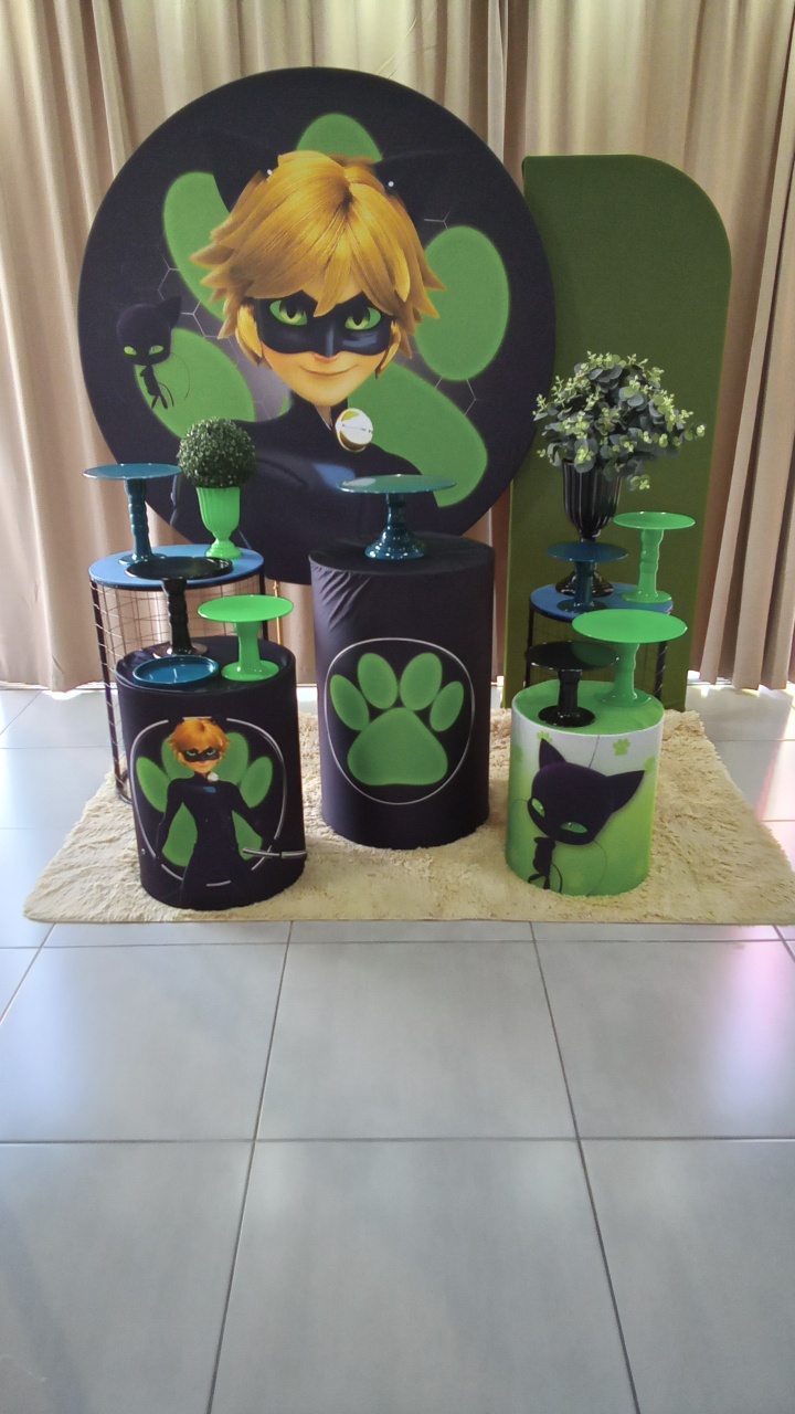 Cat Noir 3 - Cenário Mágico Festa