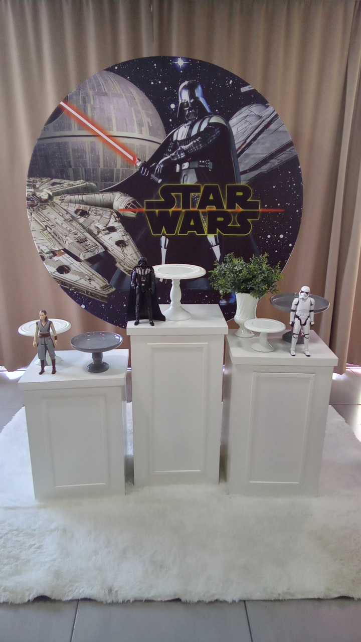 Star Wars A2 - Cenário Mágico Festa