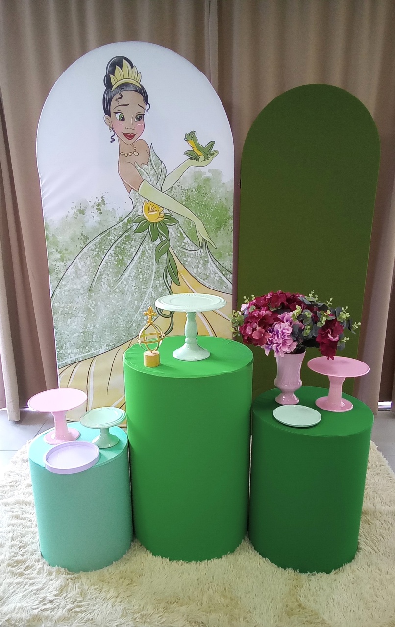Princesa Tiana 2 - Cenário Mágico Festa