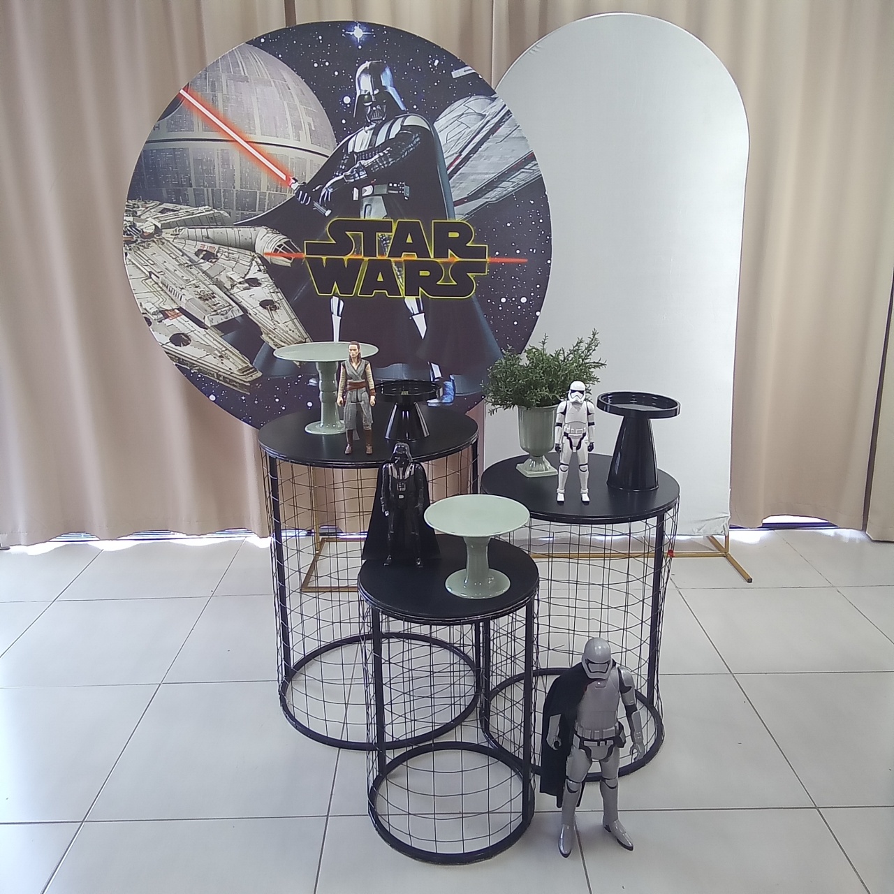 Star Wars 4 - Cenário Mágico Festa