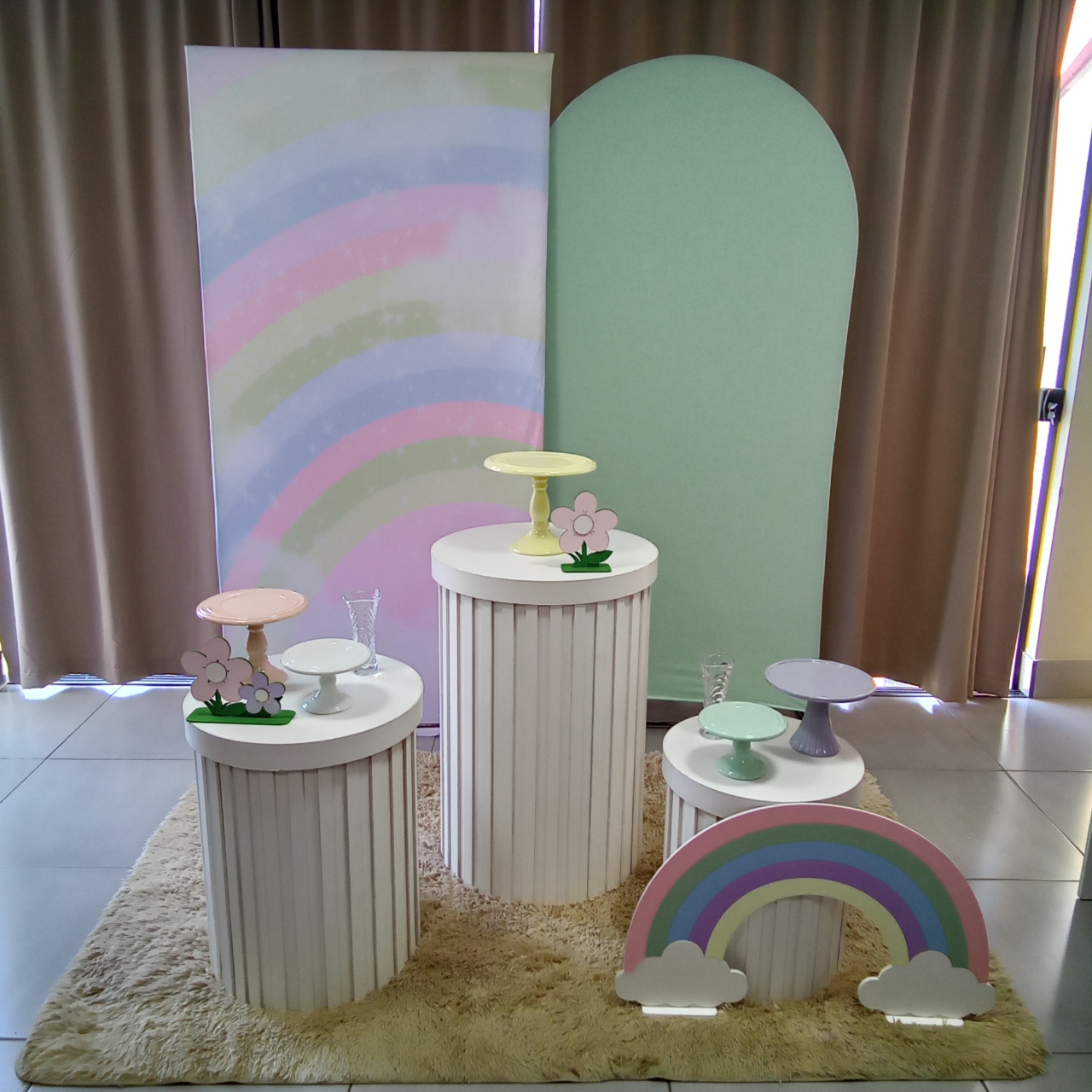 Arco Iris 3 - Cenário Mágico Festa