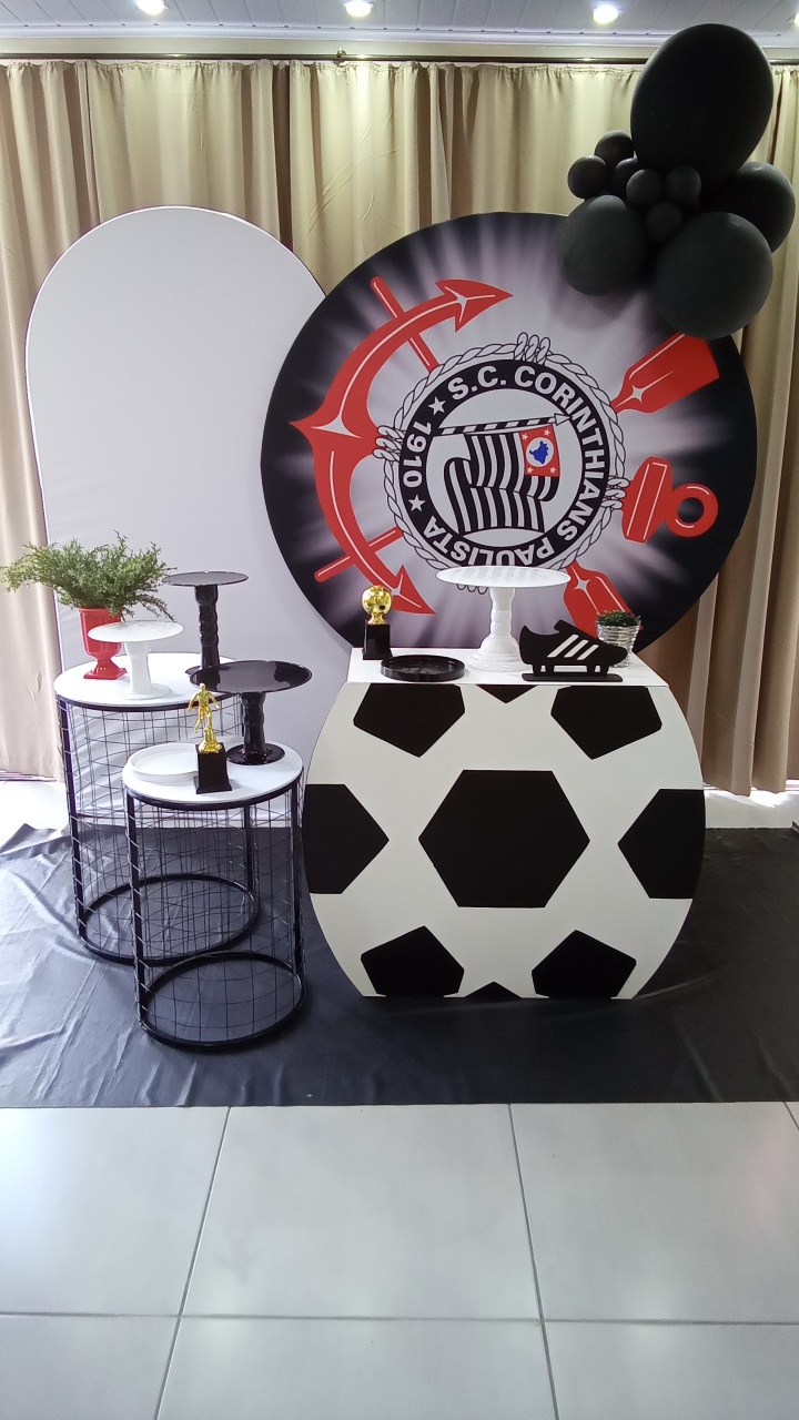 Futebol Corinthians 3 - Cenário Mágico Festa