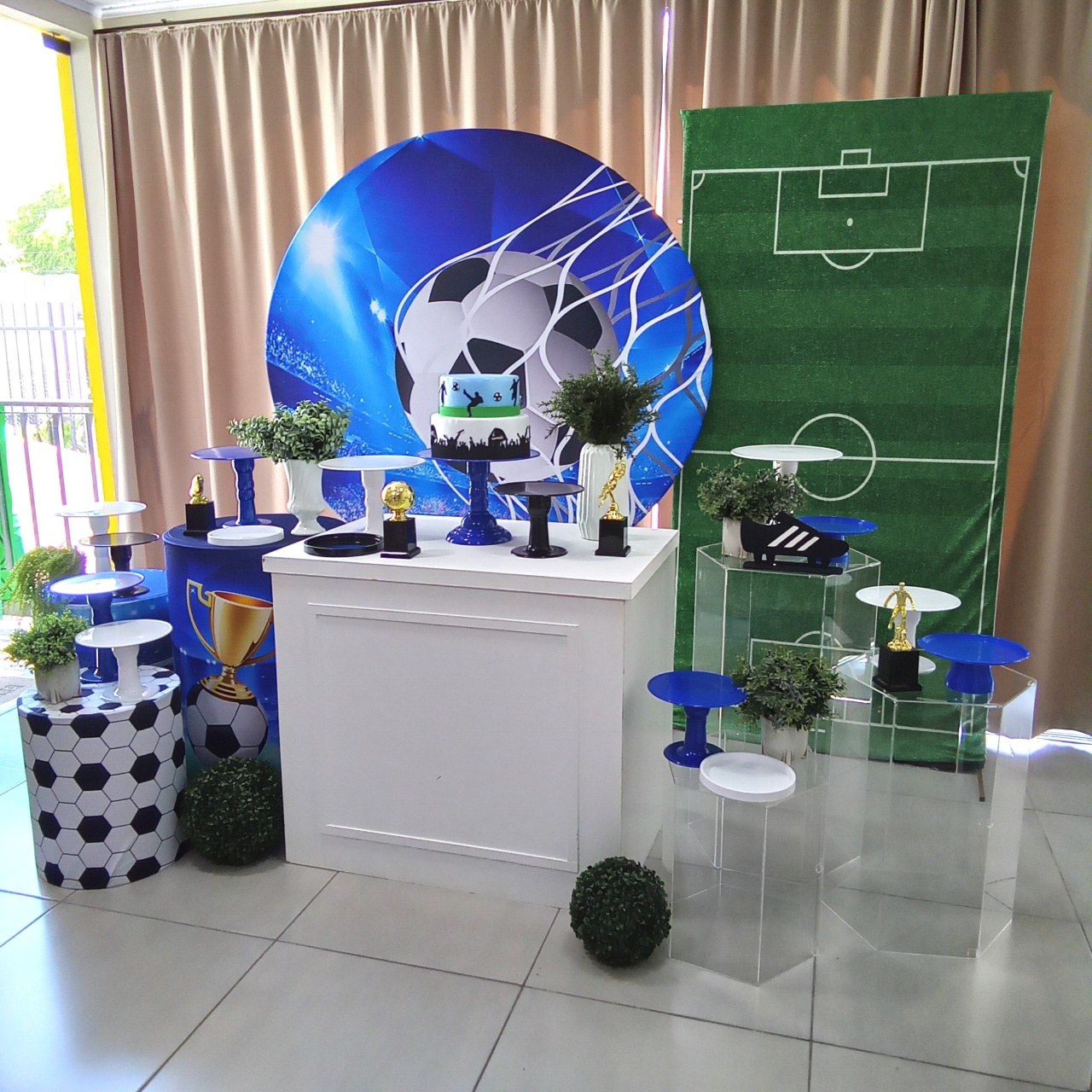 Futebol Decor 2 Detalhe 1 - Cenário Mágico Festa