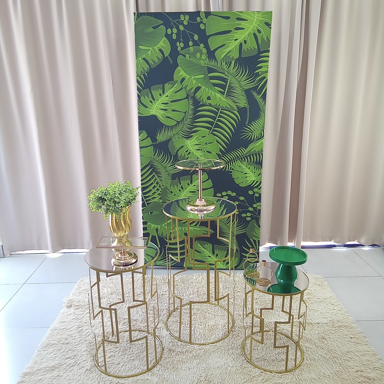 Verde Fohagem   5 - Cenário Mágico Festa