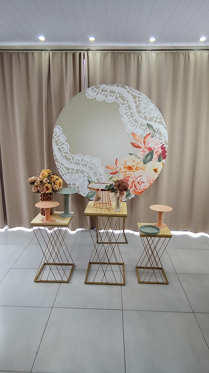 Floral Renda 3 - Cenário Mágico Festa