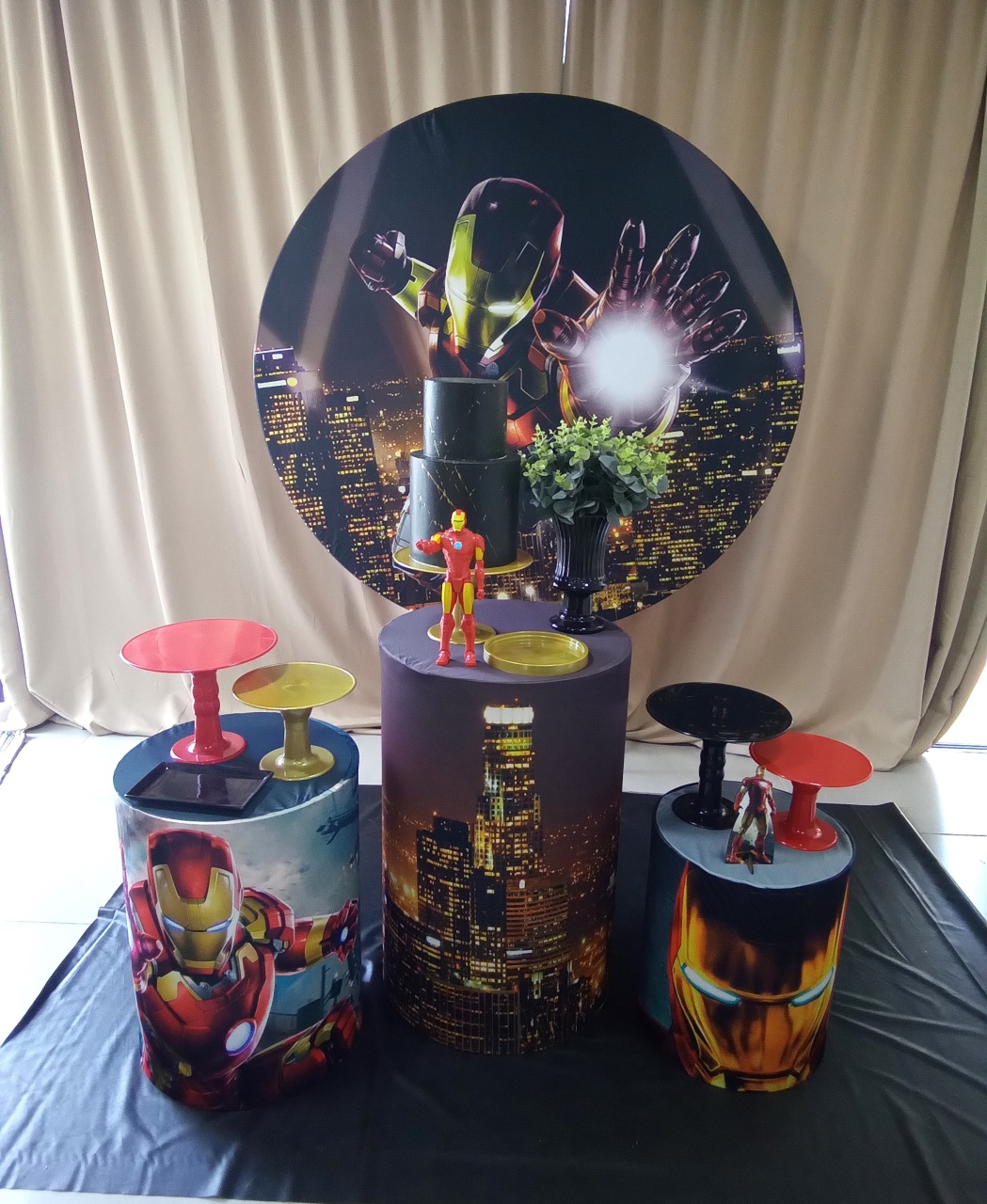 Homem de Ferro 1 - Cenário Mágico Festa