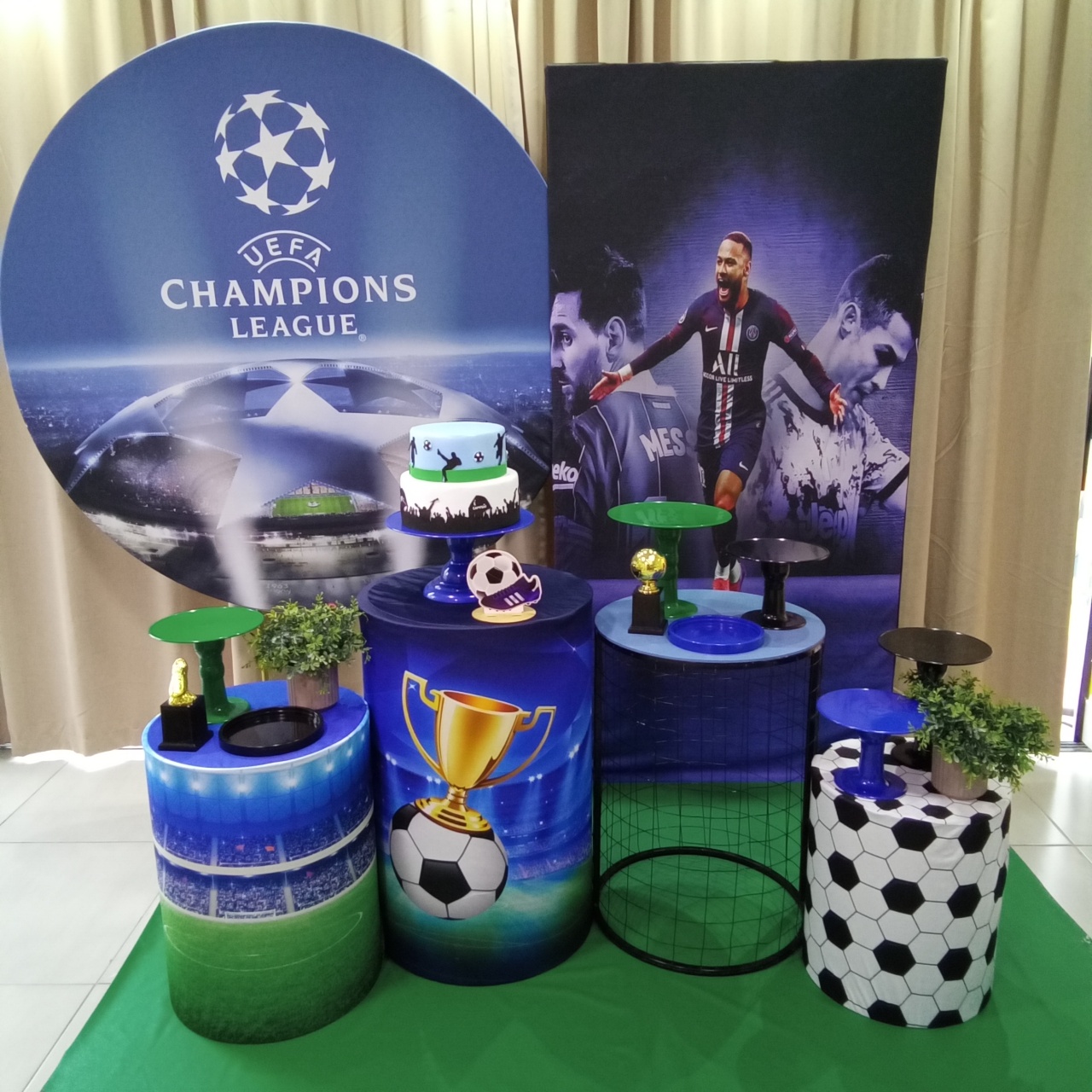 Futebol Champions League 3 - Cenário Mágico Festa