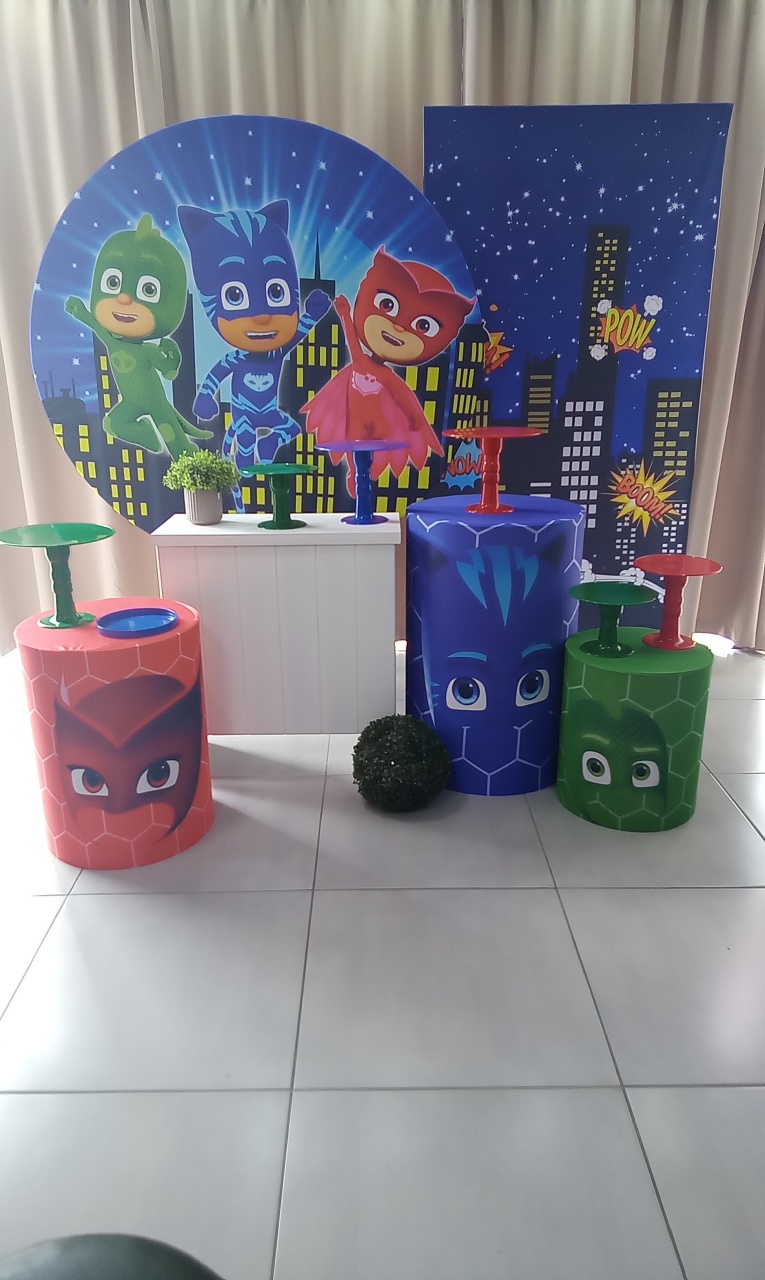 Pj Masks 3 - Cenário Mágico Festa