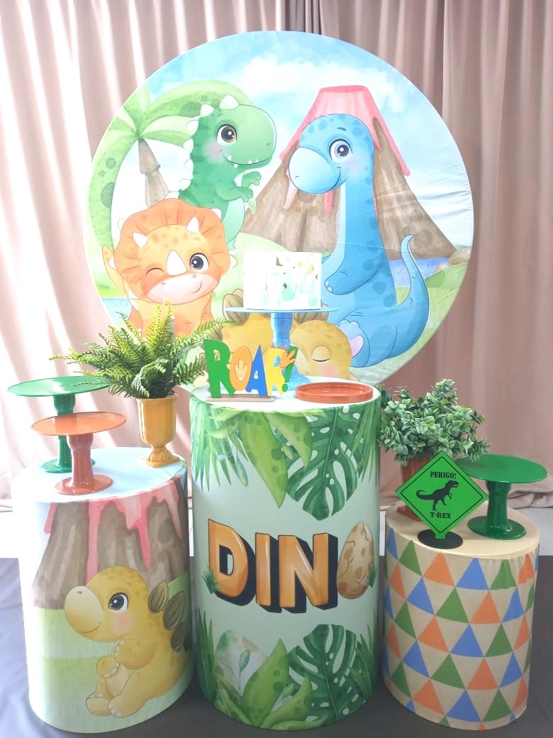 Dino Baby 1 - Cenário Mágico Festa