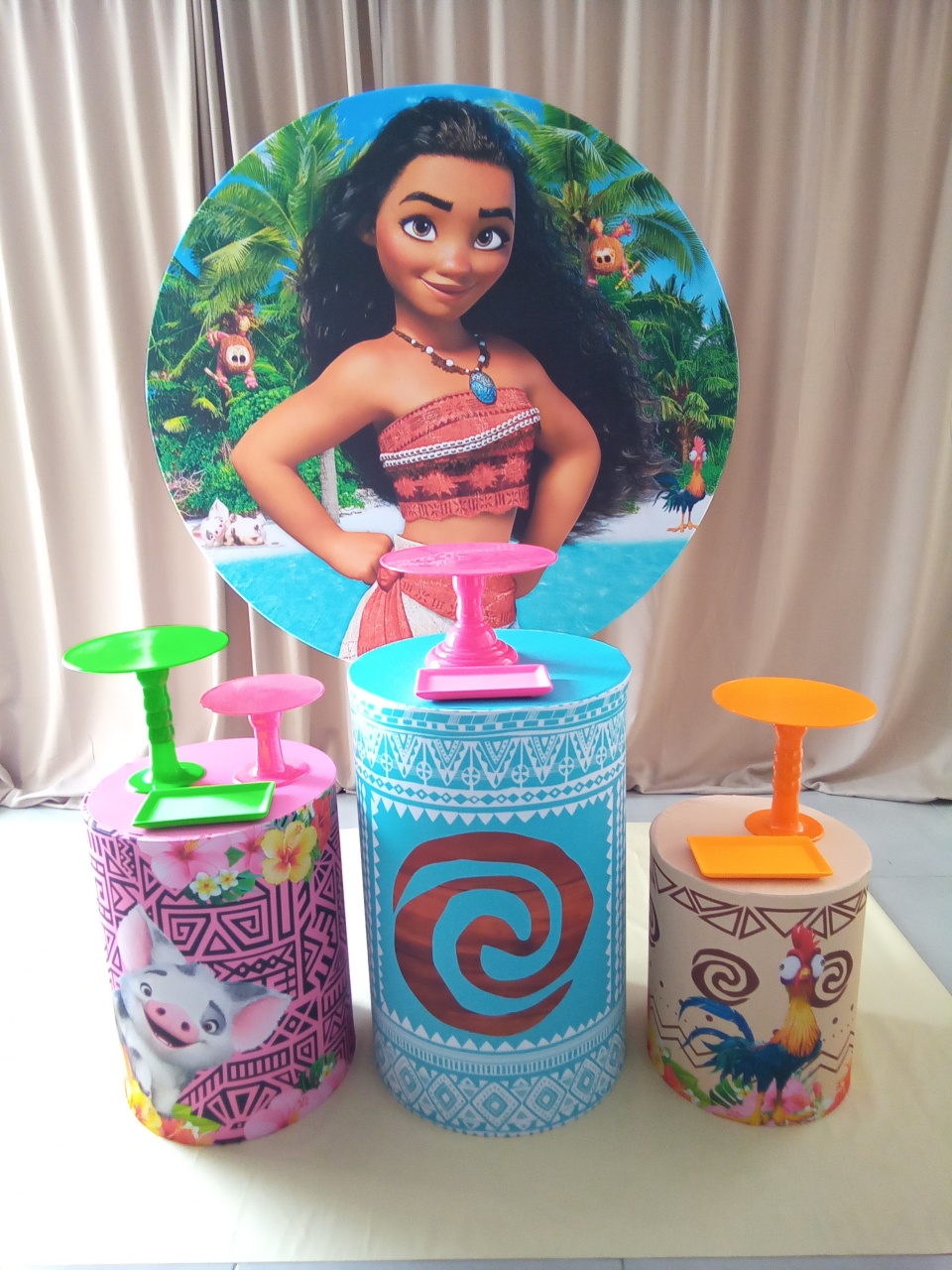 Moana 1 - Cenário Mágico Festa