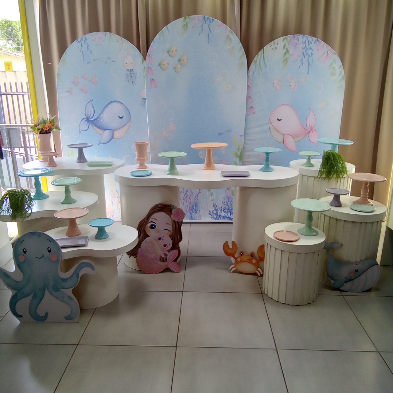 Fundo Do Mar 8 - Cenário Mágico Festa