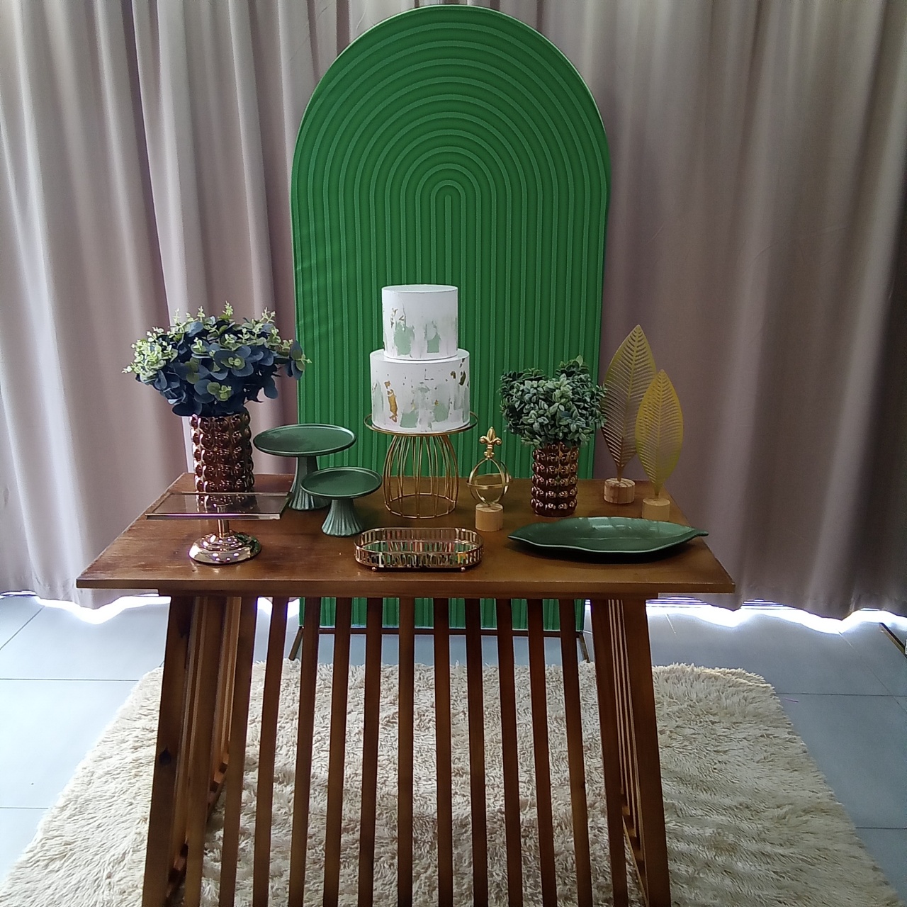 Verde Boho   7 (2) - Cenário Mágico Festa