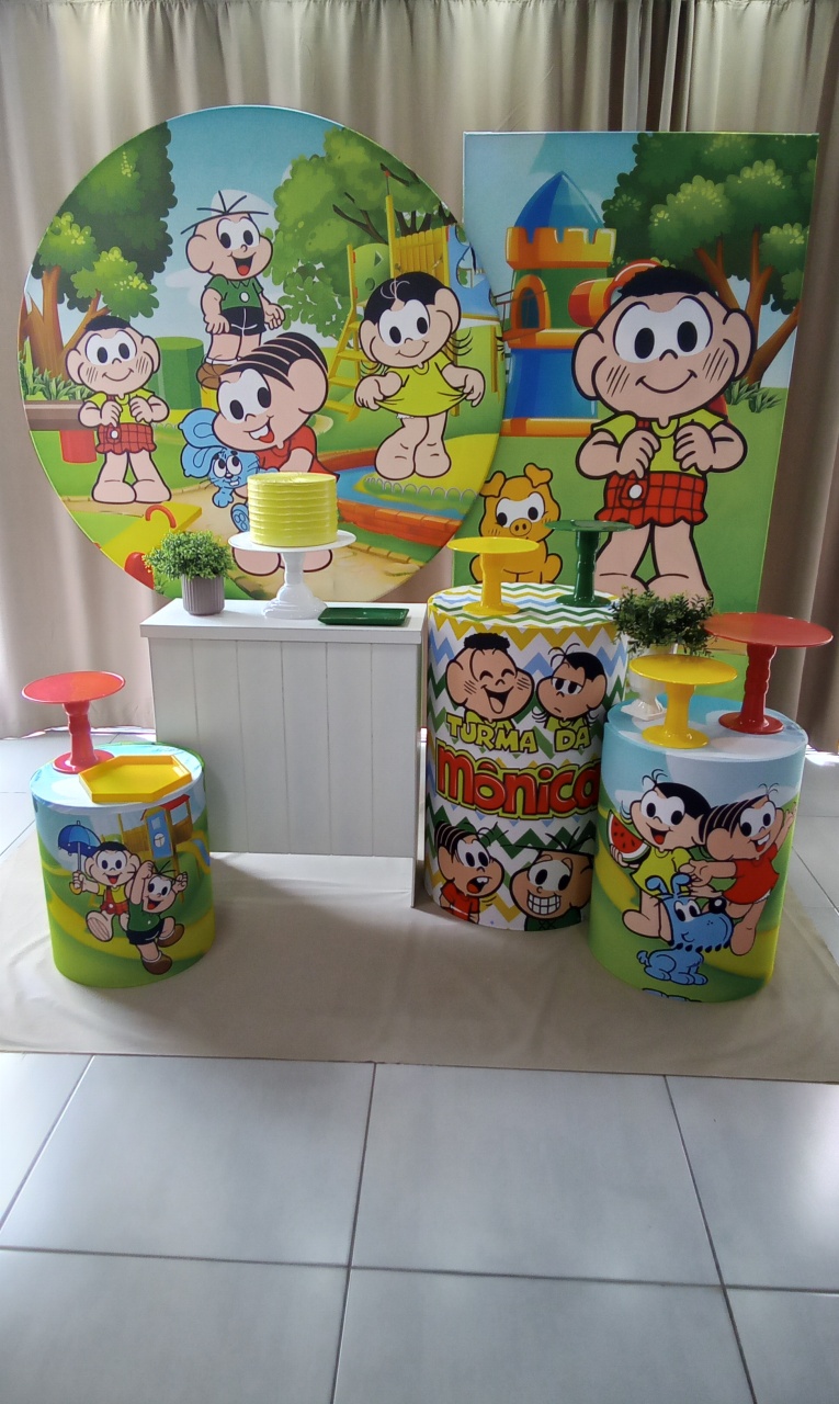 Cascão 3 - Cenário Mágico Festa