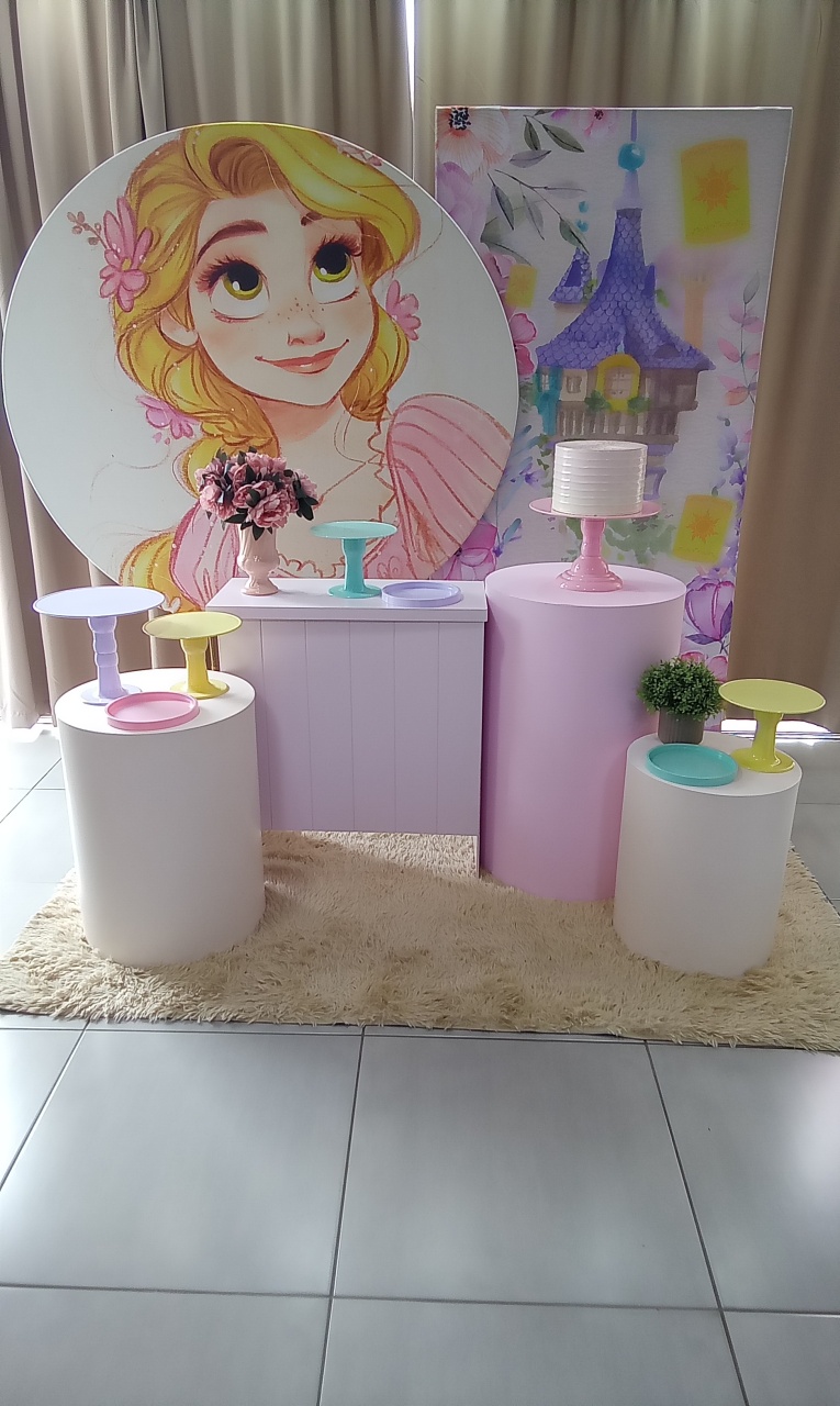 Rapunzel B3 - Cenário Mágico Festa
