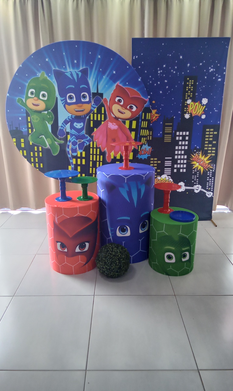 Pj Mask 2 - Cenário Mágico Festa