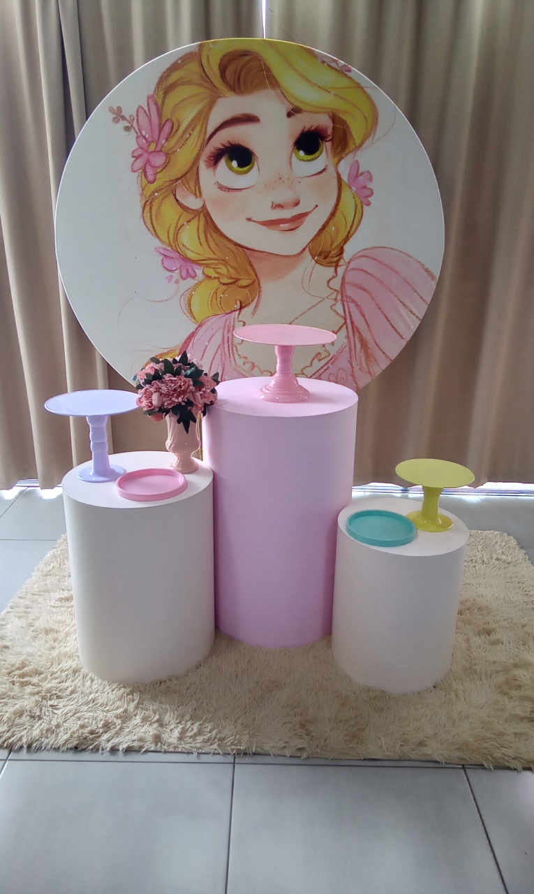 Rapunzel B1 - Cenário Mágico Festa