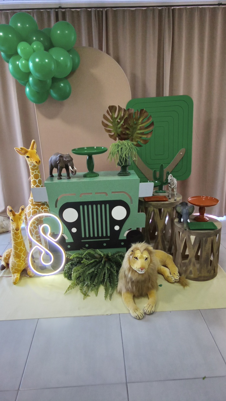 Safari Decor B - Cenário Mágico Festa
