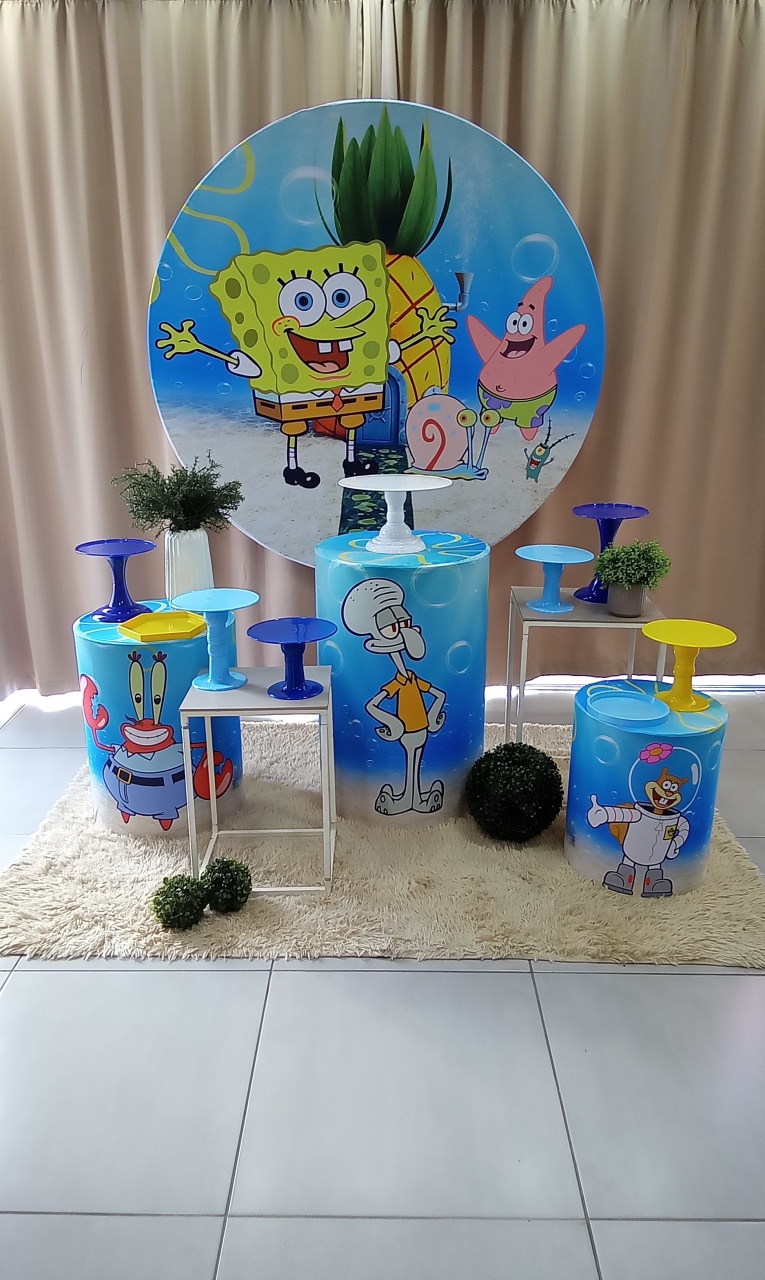 Bob Esponja 4 - Cenário Mágico Festa