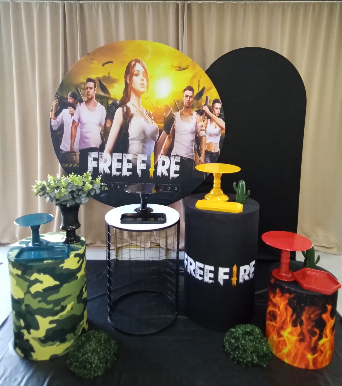 Freefire 3 - Cenário Mágico Festa