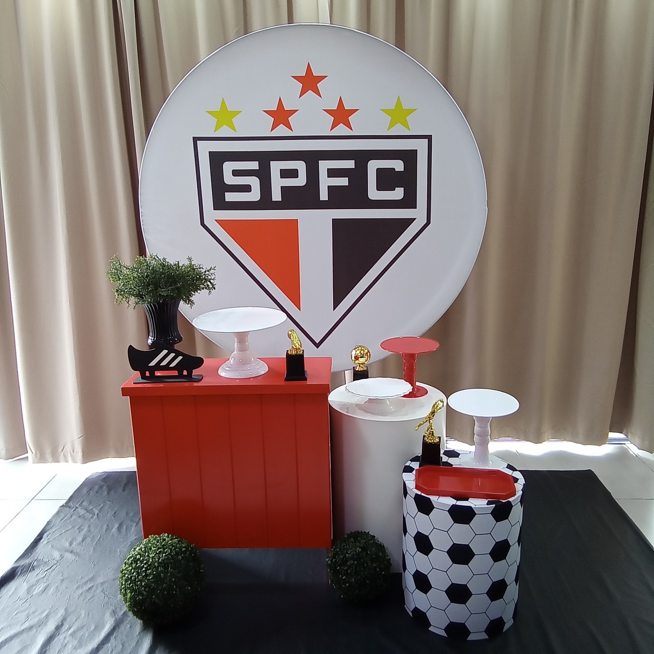 Futebol Sao Paulo 4 - Cenário Mágico Festa