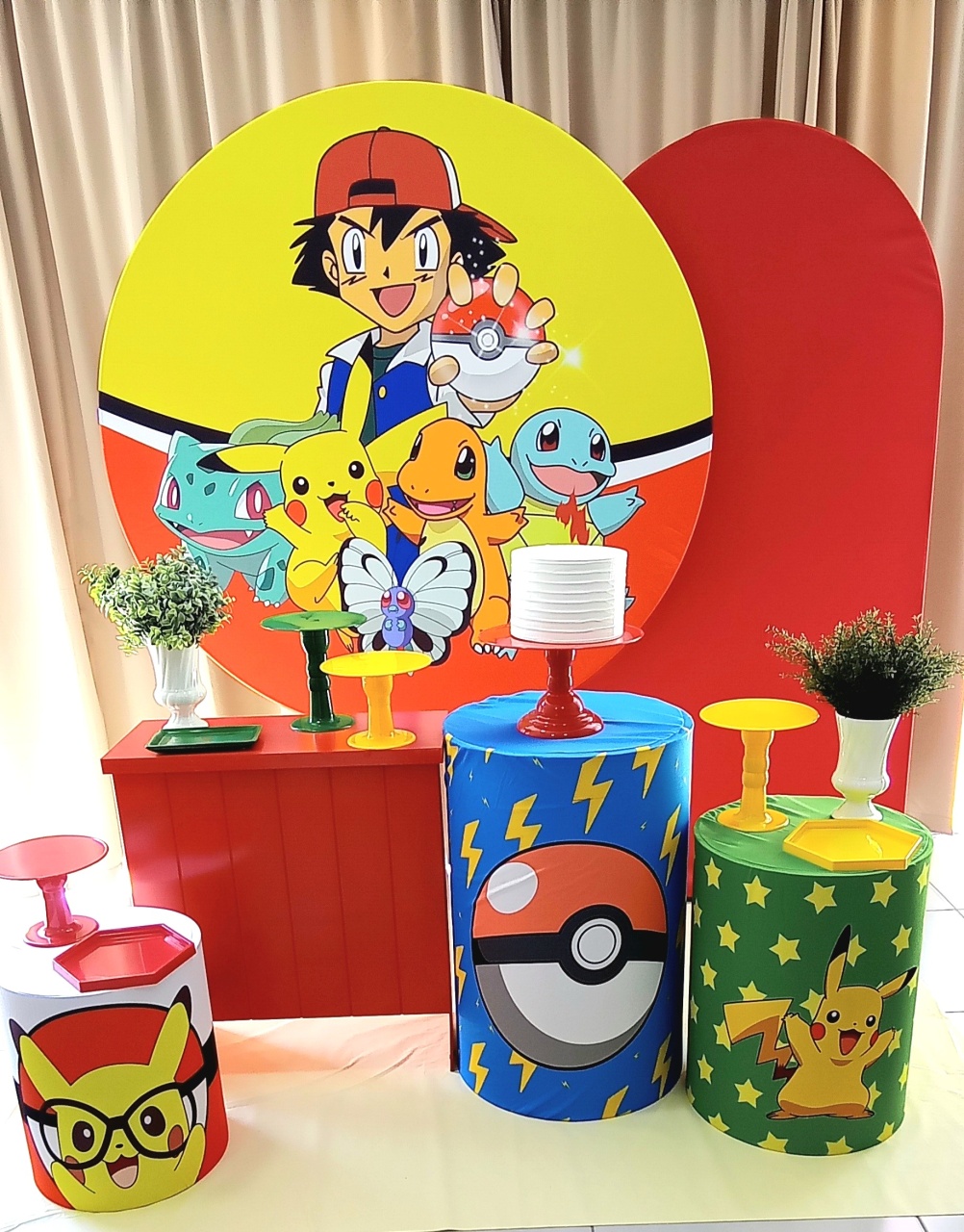 Pokemon 3 B - Cenário Mágico Festa