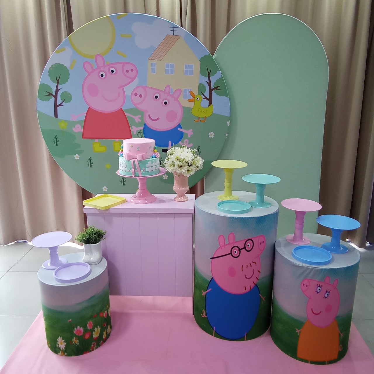 Peppa 3B - Cenário Mágico Festa