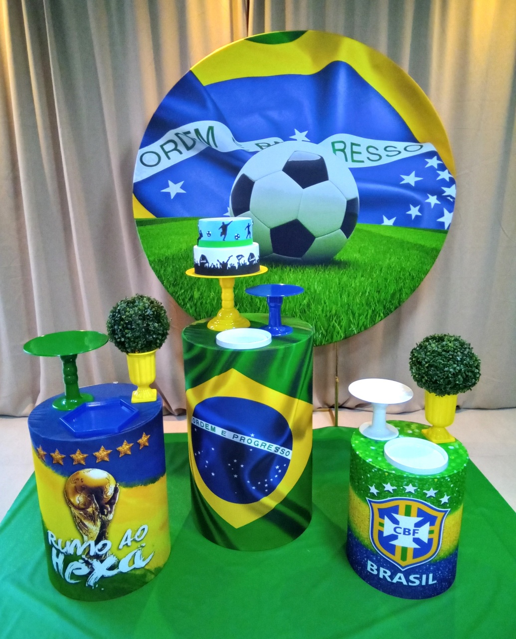 Futebol Brasil 1 - Cenário Mágico Festa