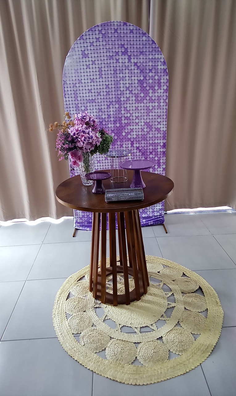 Gliter Lilas Lantejoula 5 - Cenário Mágico Festa