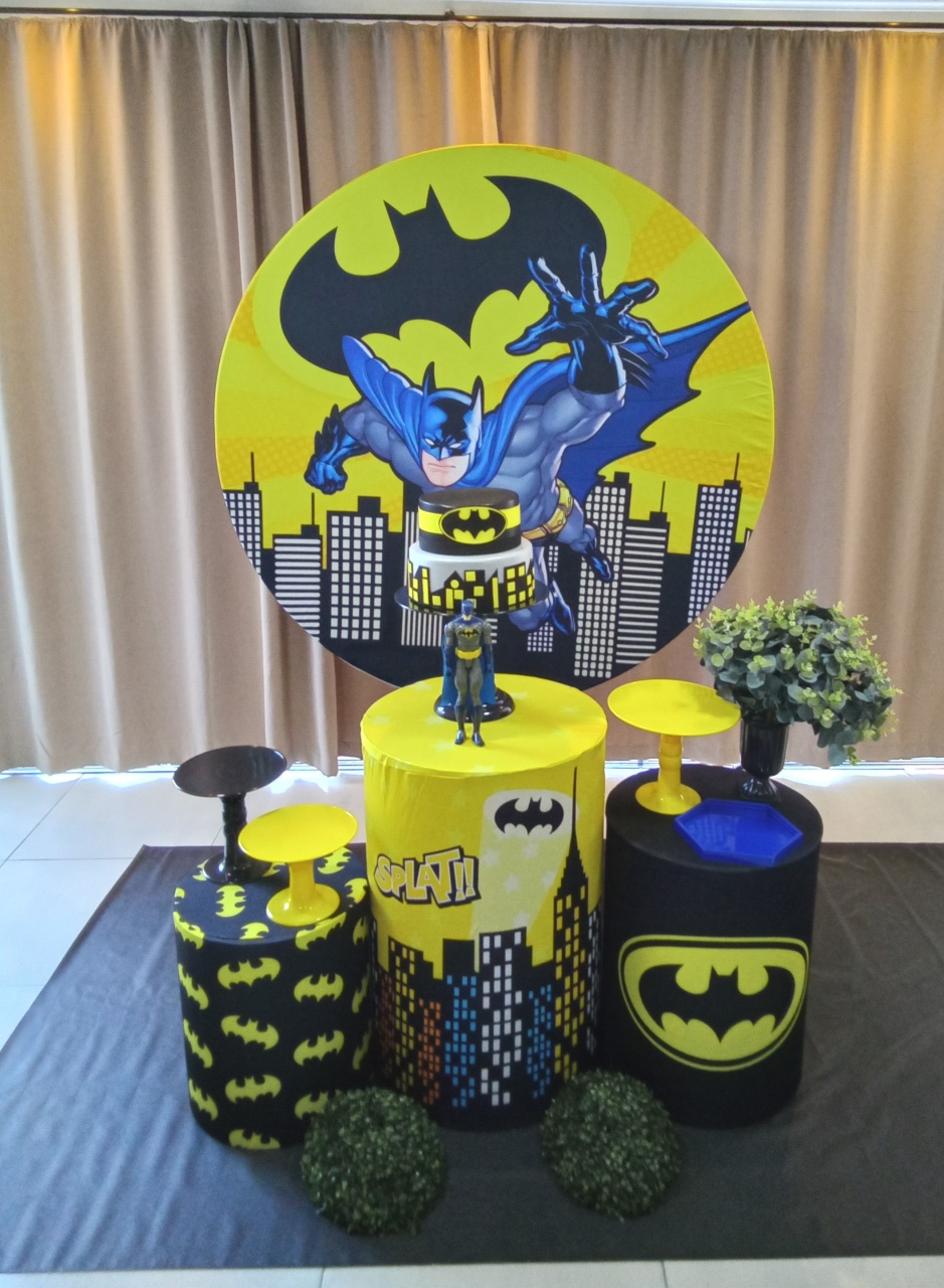 Batman - Amarelo - Pocket - Cenário Mágico Festa